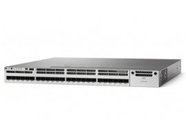Cisco Catalyst 3850 24 Port 10G Fiber Switch IP Services, WS-C3850-24XS-E
